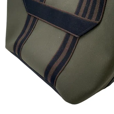 Pre-owned Hermes Black Taurillon Clemence Leather Tote Bag ()