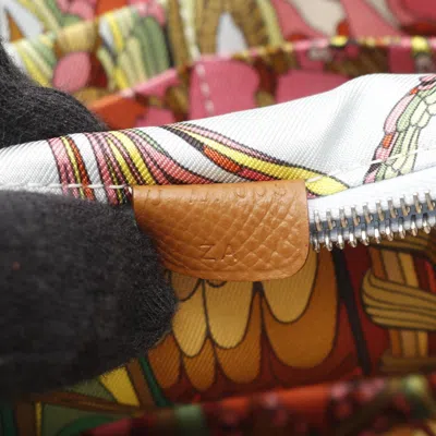 Pre-owned Hermes Brown Epsom Leather Long Wallet (bi-fold) ()