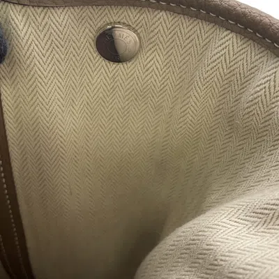 Pre-owned Hermes Etoupe Gray Negonda Leather Tote Bag ()