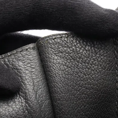 Pre-owned Hermes Graphite Gray Taurillon Clemence Leather Shoulder Bag ()