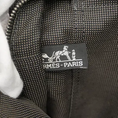 Pre-owned Hermes Gray Canvas Tote Bag ()