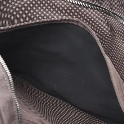 Pre-owned Hermes Gray Nylon Canvas Tote Bag ()