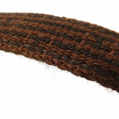 Pre-owned Hermes Her Line Brown Canvas Backpack ()