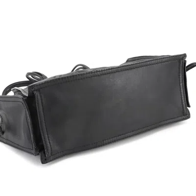 Pre-owned Loewe Black Leather Tote Bag ()