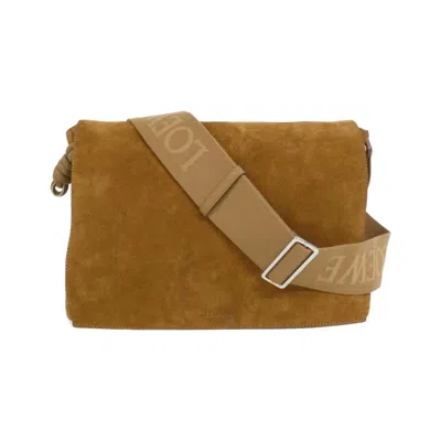 Pre-owned Loewe Brown Suede Shoulder Bag ()