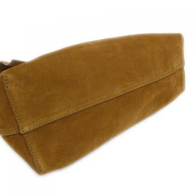 Pre-owned Loewe Brown Suede Shoulder Bag ()