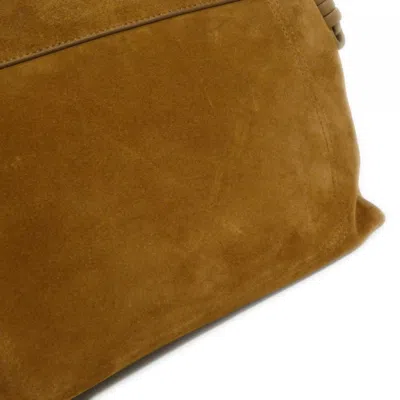 Pre-owned Loewe Brown Suede Shoulder Bag ()