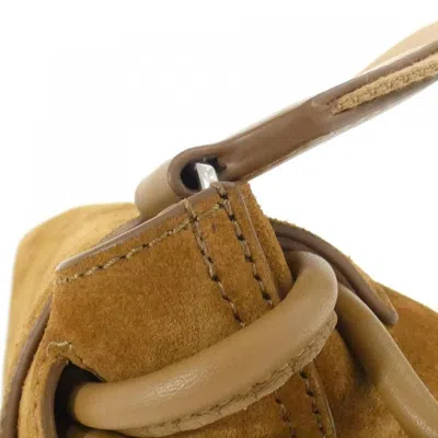 Pre-owned Loewe Brown Suede Shoulder Bag ()