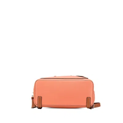 Pre-owned Loewe Pink Leather Backpack ()