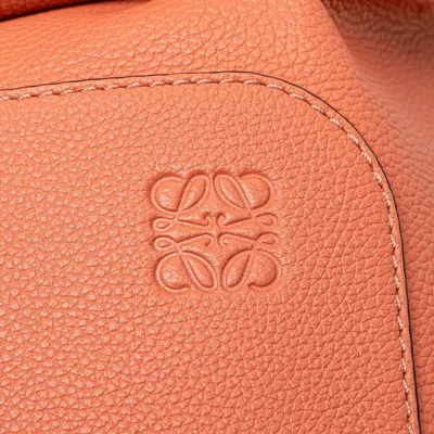 Pre-owned Loewe Pink Leather Backpack ()