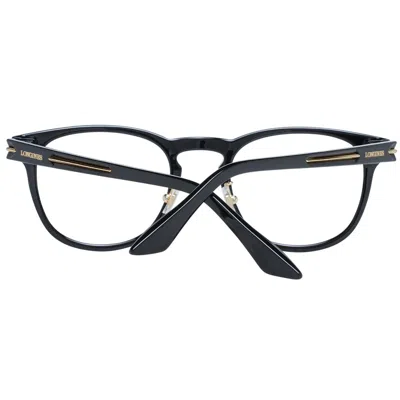 Longines Black Men Glasses Frame In Black