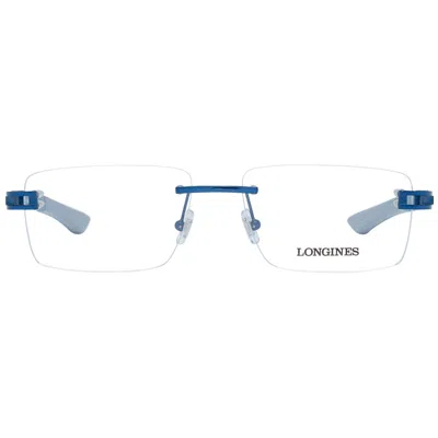Longines Blue Men Optical Frames In Blue
