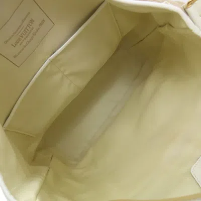 Pre-owned Louis Vuitton Beige Leather Cotton Shoulder Bag () In Sand