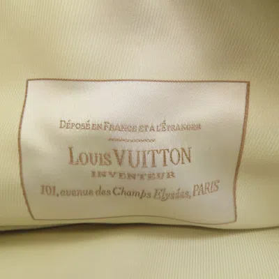 Pre-owned Louis Vuitton Beige Leather Cotton Shoulder Bag () In Sand