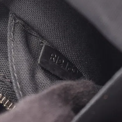 Pre-owned Louis Vuitton Black Damier Graphite Coated Canvas Leather Backpack ()