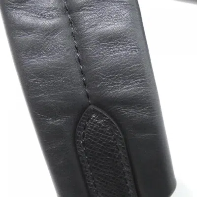 Pre-owned Louis Vuitton Black Leather Backpack ()