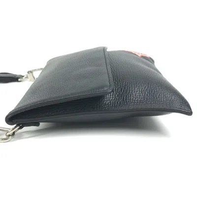 Pre-owned Louis Vuitton Black Monogram Monogram Denim Pouch Shoulder Bag ()