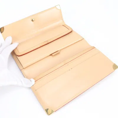 Pre-owned Louis Vuitton Blanc Monogram Multi-color Coated Canvas Leather Coin Purse/coin Case ()