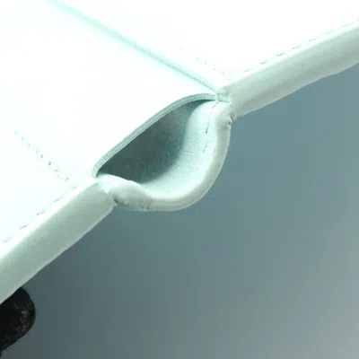 Pre-owned Louis Vuitton Blue Green Leather Wallet (tri-fold) () In Multi