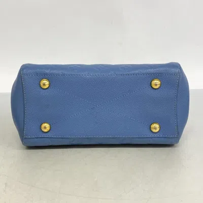 Pre-owned Louis Vuitton Blue Jean Handbag ()