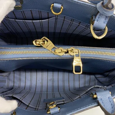 Pre-owned Louis Vuitton Blue Jean Handbag ()