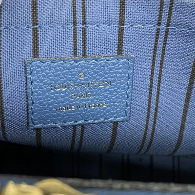 Pre-owned Louis Vuitton Blue Jean Handbag ()