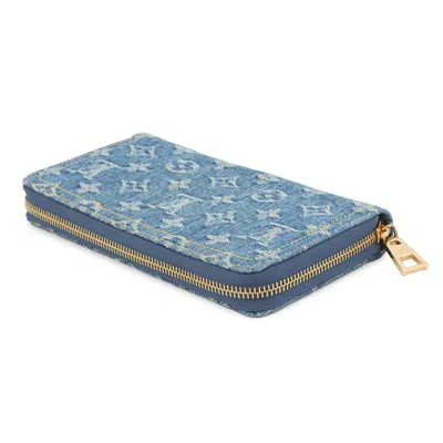Pre-owned Louis Vuitton Blue Monogram Monogram Coin Purse/coin Case ()