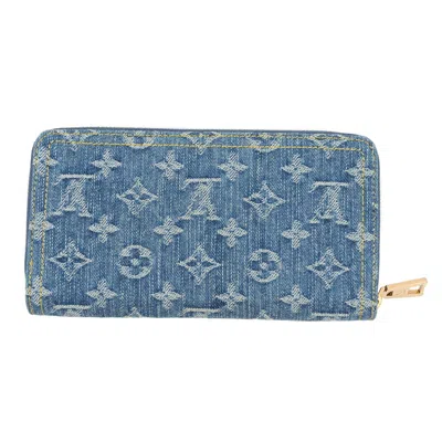 Pre-owned Louis Vuitton Blue Monogram Monogram Coin Purse/coin Case ()