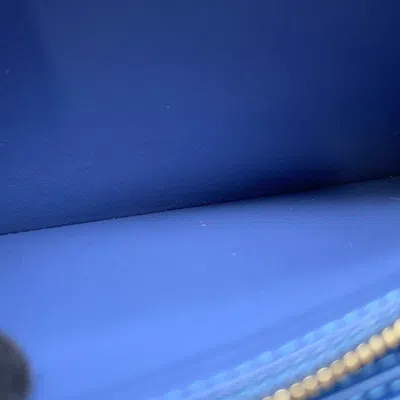 Pre-owned Louis Vuitton Blue Monogram Monogram Coin Purse/coin Case ()