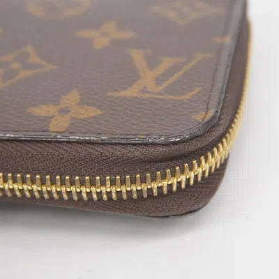 Pre-owned Louis Vuitton Brown Coquelicots Long Wallet (bi-fold) ()