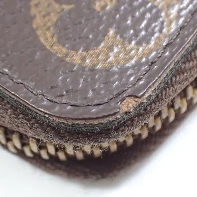 Pre-owned Louis Vuitton Brown Coquelicots Monogram Long Wallet (bi-fold) ()