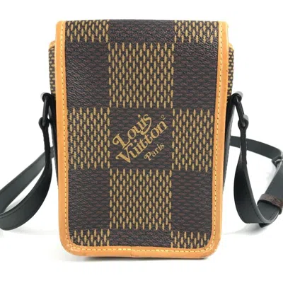 Pre-owned Louis Vuitton Brown Damier Canvas Damier Canvas Pochette Shoulder Bag ()