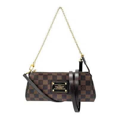Pre-owned Louis Vuitton Brown Damier Canvas Ebene Damier Canvas Pochette Shoulder Bag ()