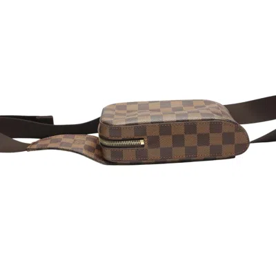 Pre-owned Louis Vuitton Brown Damier Canvas Ebene Damier Canvas Pouch Sling Bag ()