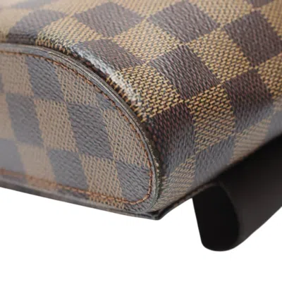 Pre-owned Louis Vuitton Brown Damier Canvas Ebene Damier Canvas Pouch Sling Bag ()