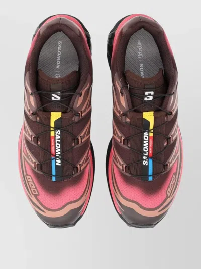 Salomon Mesh Sneakers Lightweight Pull Tab Design In Multi