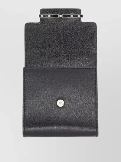 Tom Ford Textured Leather Purse And Matching Cardholder In Black