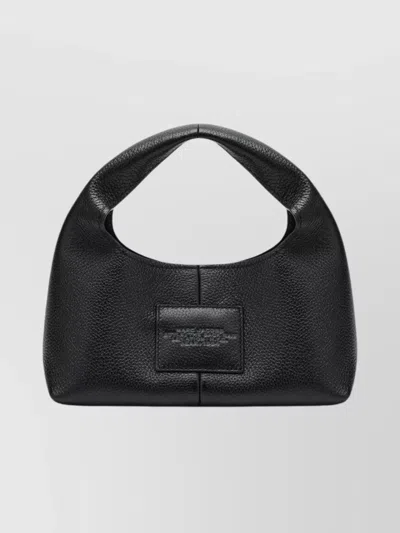 Marc Jacobs Mini Bag Crafted From Full Grain Leather In Black