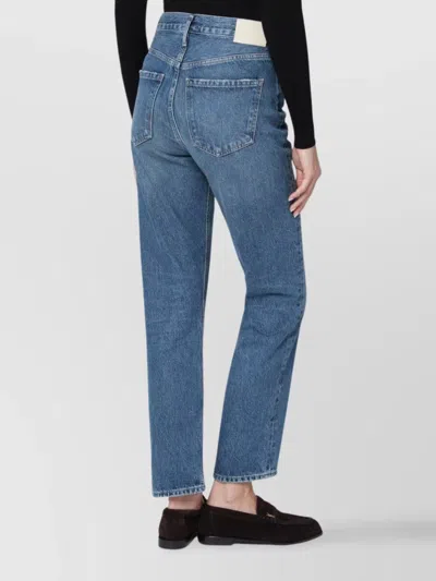 Citizen Of Humanity Chaya Jeans With Belt Loops And Five Pockets In Blue