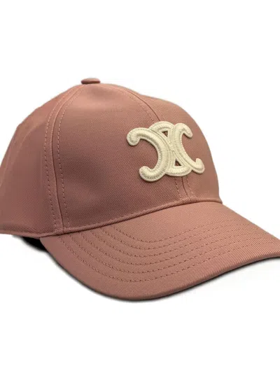 Celine Women Triomphe Baseball Cap In Multi