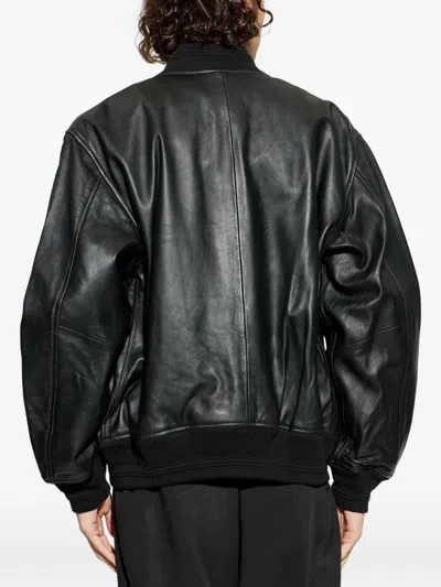 Diesel Logo-detail Jacket In Black