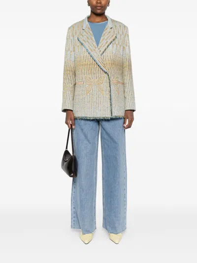 Forte Forte Women Double-breasted Jacket In Multi