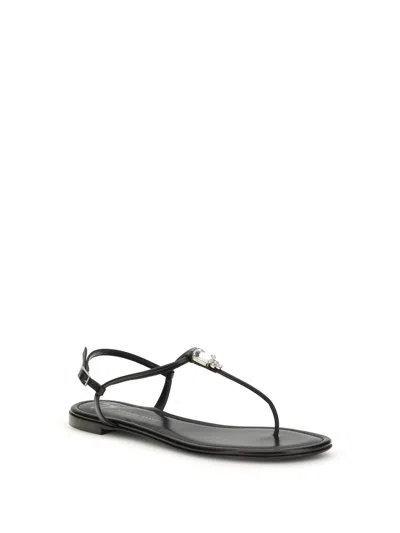 Giuseppe Zanotti Pia Mizuki Round-toe Sandals In Black