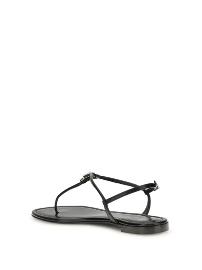 Giuseppe Zanotti Pia Mizuki Round-toe Sandals In Black