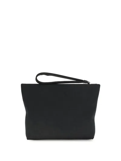 Givenchy Women Canvas Pouch Bag In Black