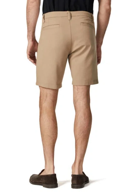 34 Heritage Arizona Stretch Cotton Blend Chino Shorts In Brown