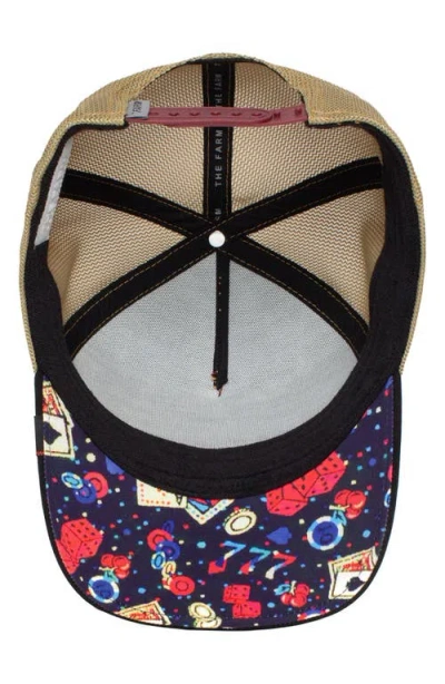 Goorin Bros . Quart Major Penguin Patch Trucker Hat In Black