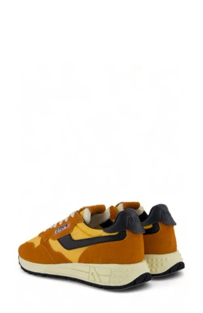 Autry Reelwind Low Sneaker In Brown