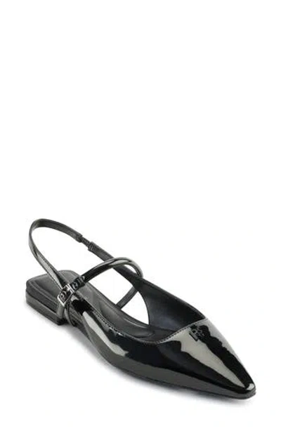 Dkny Cairo Slingback Flat In Black