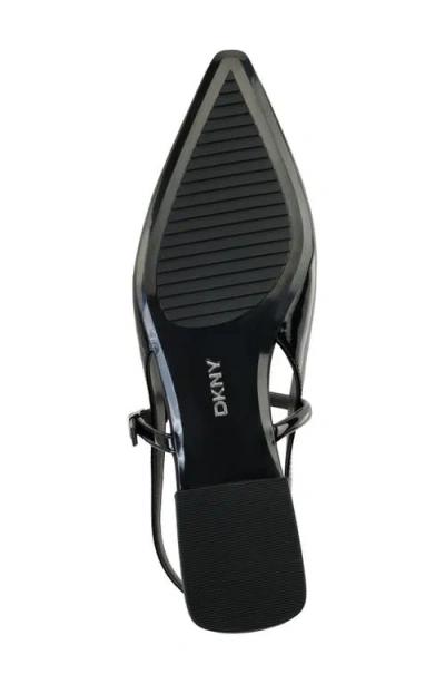 Dkny Cairo Slingback Flat In Black